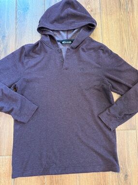 Travis Matthew hooded Henley -